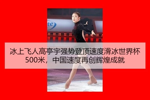 冰上飞人高亭宇强势登顶速度滑冰世界杯500米，中国速度再创辉煌成就