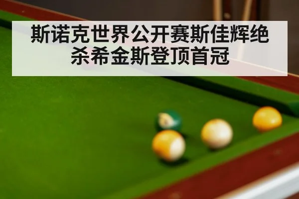 snooker final match